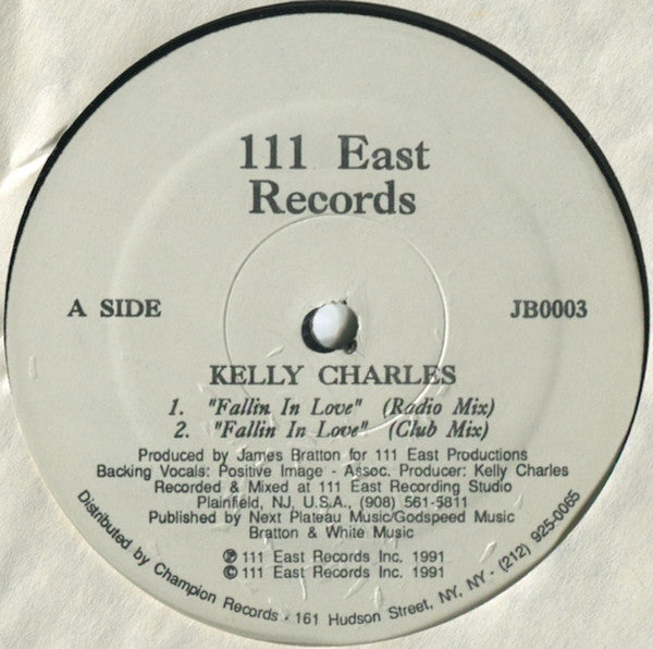 Kelly Charles : Fallin In Love (12")