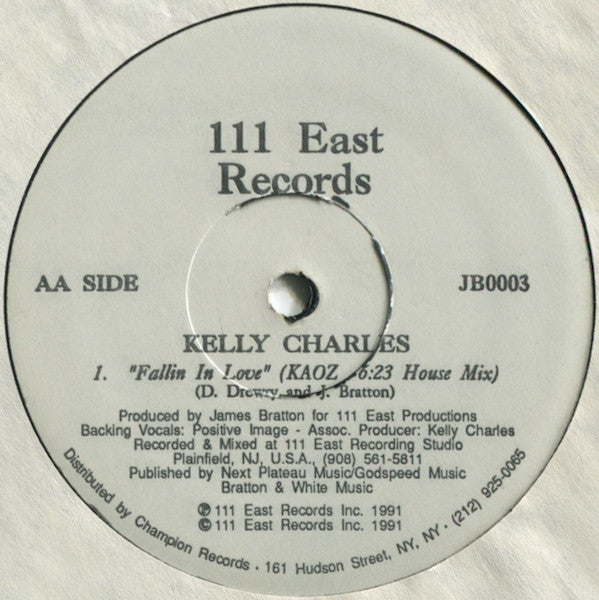 Kelly Charles : Fallin In Love (12")