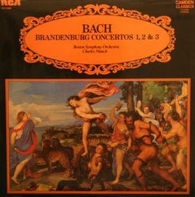 Johann Sebastian Bach, Boston Symphony Orchestra, Charles Munch : Brandenburg Concertos 1, 2 & 3 (LP, RE)