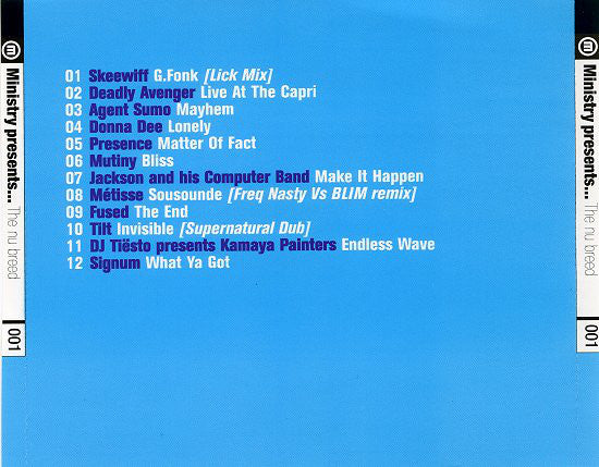 Dave Chambers : Ministry Presents... The Nu Breed (CD, Comp, Mixed)
