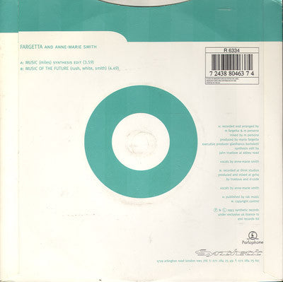 Fargetta And Ann-Marie Smith : Music (7", Single)