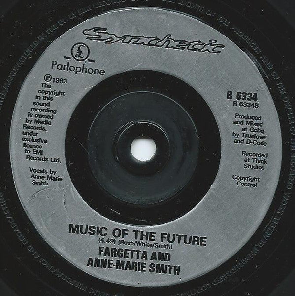 Fargetta And Ann-Marie Smith : Music (7", Single)