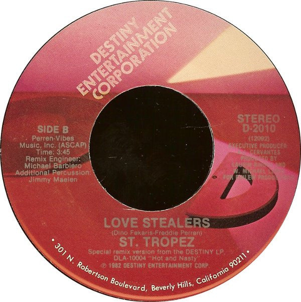 Saint Tropez : Femmes Fatales / Love Stealers (7")