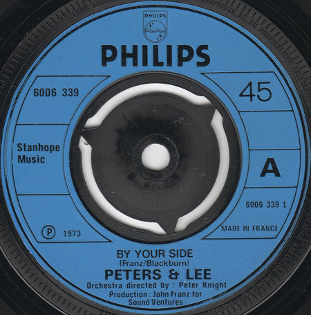 Peters & Lee : By Your Side (7", Pus)