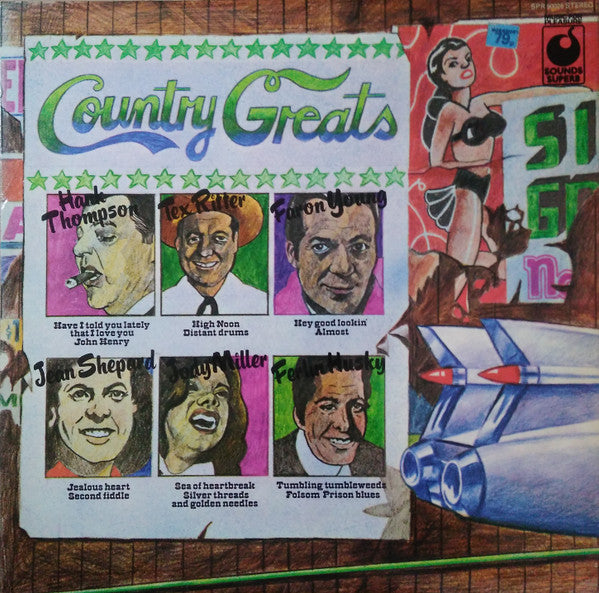 Various : Country Greats (LP, Comp, UK )