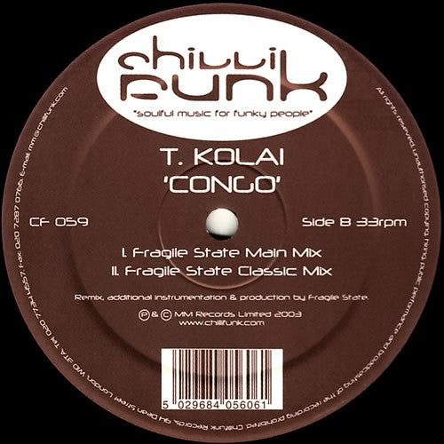 T.Kolai : Congo (12")