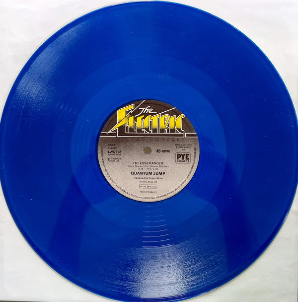 Quantum Jump : The Lone Ranger (12", Single, Blu)
