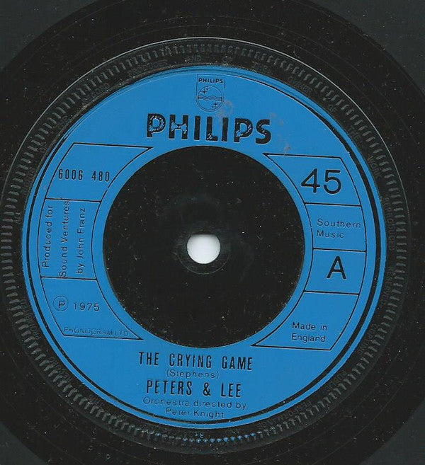 Peters & Lee : The Crying Game (7")