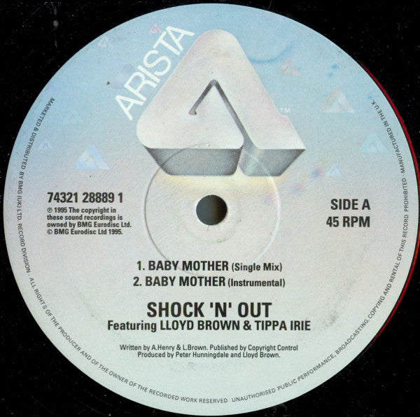 Shock 'N' Out Featuring Tippa Irie & Lloyd Brown : Baby Mother (12")