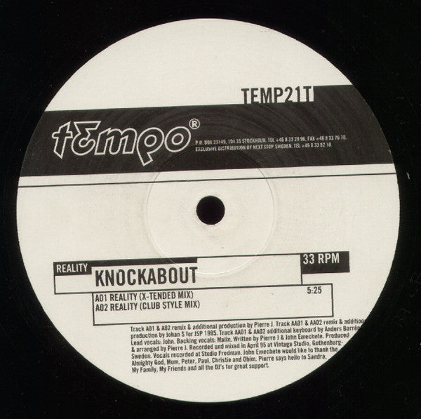 Knockabout : Reality (12")
