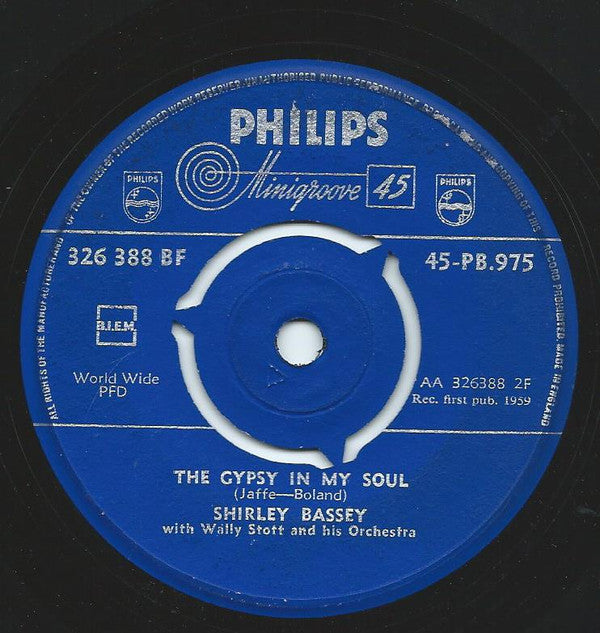 Shirley Bassey : Night And Day (7")