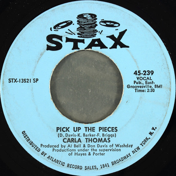 Carla Thomas : Pick Up The Pieces / Separation (7", SP )