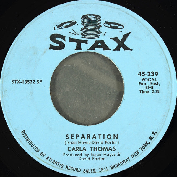 Carla Thomas : Pick Up The Pieces / Separation (7", SP )