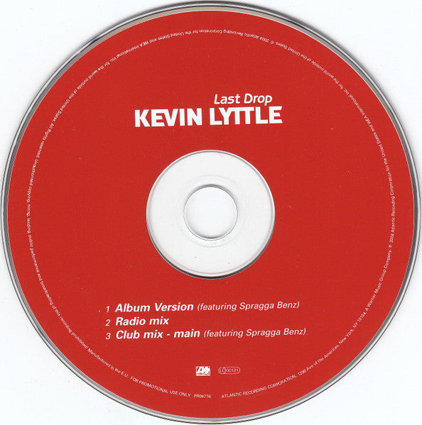 Kevin Lyttle : Last Drop (CD, Single, Promo)