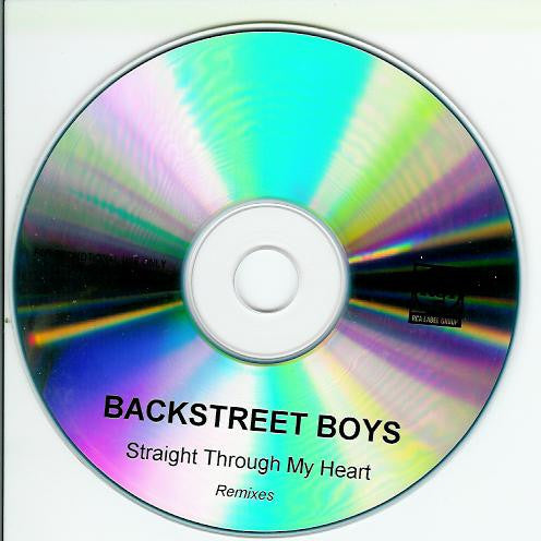 Backstreet Boys : Straight Through My Heart (Remixes) (CDr, Promo)