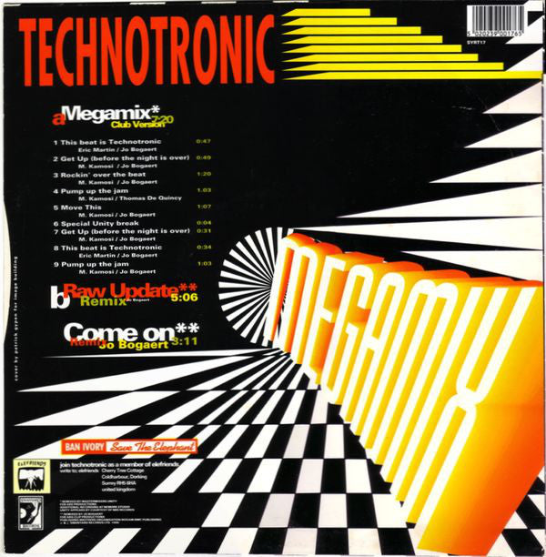 Technotronic : Megamix (12", Single)