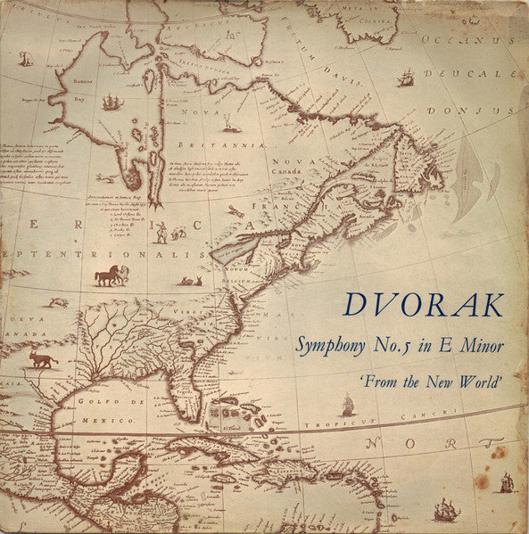Antonín Dvořák : Symphony No. 5 In E Minor 'From The New World' (LP, Mono, Club, RE)