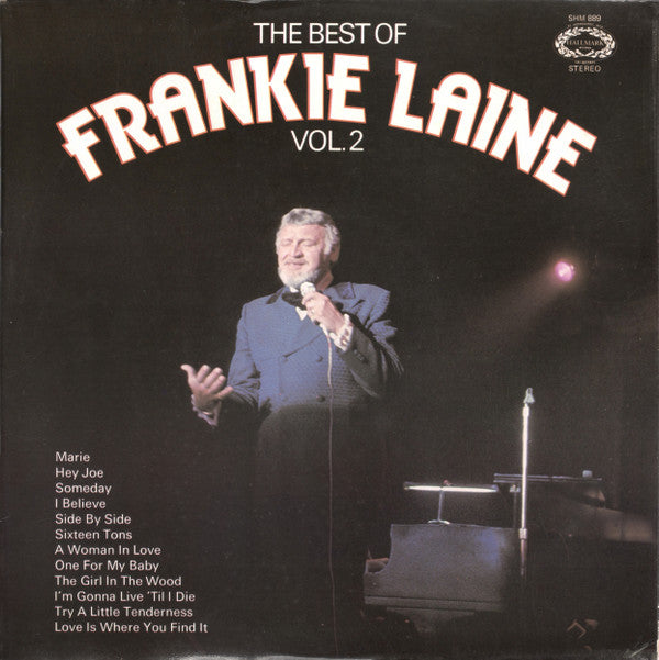 Frankie Laine : The Best Of Frankie Laine Vol.2 (LP, Comp)