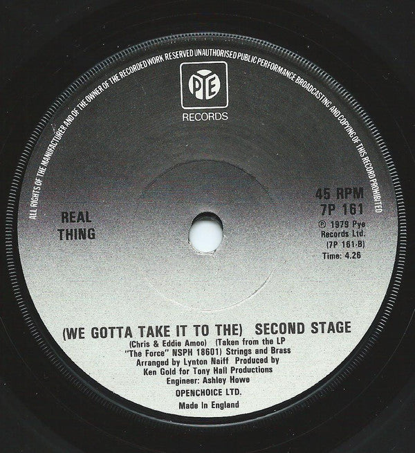 The Real Thing : Saint Or Sinner? (7", Single)