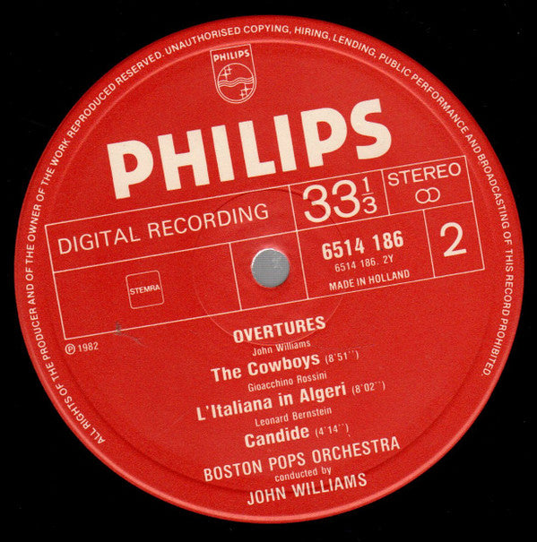 John Williams (4) • Boston Pops Orchestra : Pops Around The World (LP, Album)