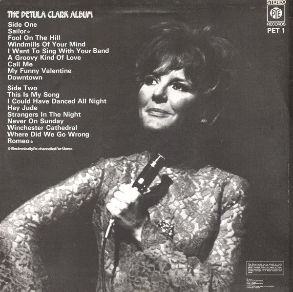 Petula Clark : The Petula Clark Album (LP, Comp)