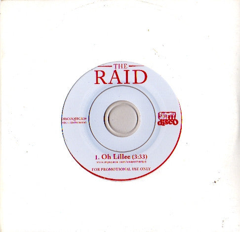 The Raid (5) : Oh Lillee (CD, Single, Promo)