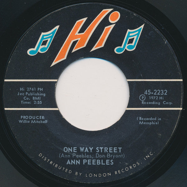 Ann Peebles : I'm Gonna Tear Your Playhouse Down (7")