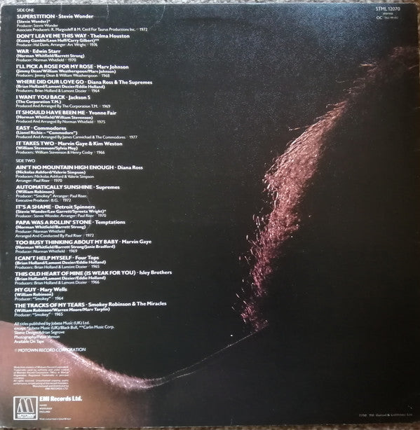 Various : Motown Gold Volume 2 (LP, Album, Comp)