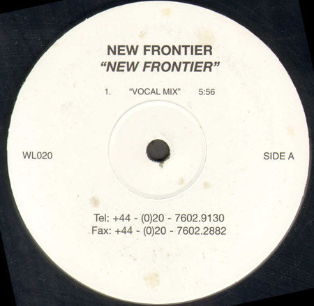 New Frontier : New Frontier (12")