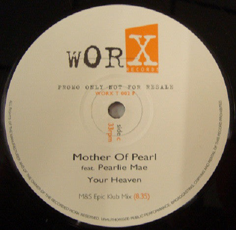 Urban Blues Project Presents Mother Of Pearl : Your Heaven (2x12", Promo)