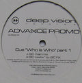 Cue (3) : Who Is Who (Part 1) (12", Promo)