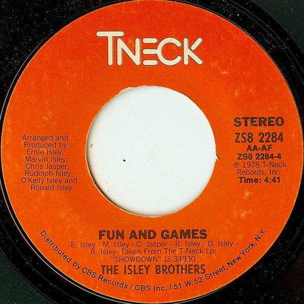 The Isley Brothers : Winner Takes All (7", Single, Styrene)