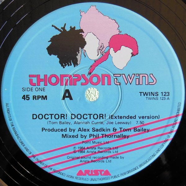 Thompson Twins : Doctor! Doctor! (12", Single)