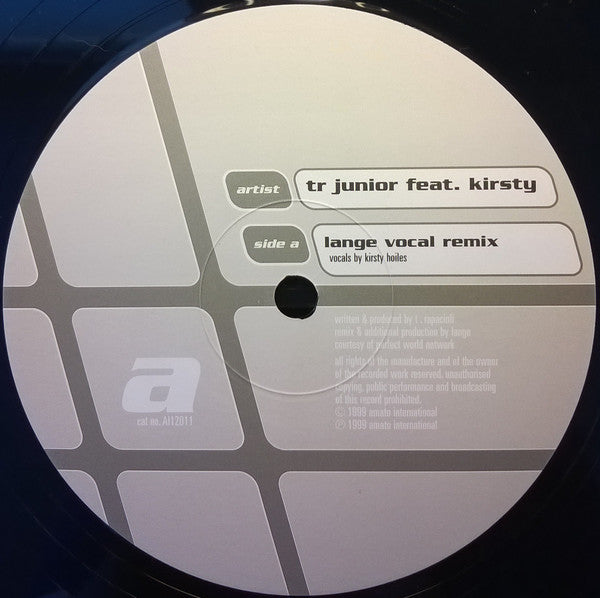 TR Junior Featuring  Kirsty Hoiles : Rock With Me (12")