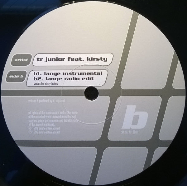 TR Junior Featuring  Kirsty Hoiles : Rock With Me (12")