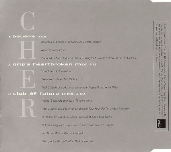 Cher : Believe (CD, Single, CD2)