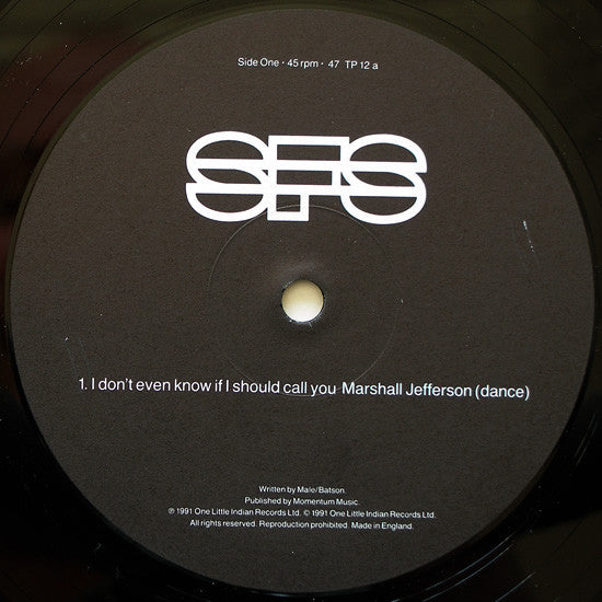 Soul Family Sensation : I Don't Even Know If I Should Call You Baby (12")