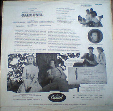 Rodgers & Hammerstein : Carousel (The Sound Track Of The Motion Picture) (LP, Album, Mono)