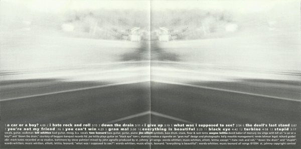 St. Johnny : Speed Is Dreaming (CD, Album)