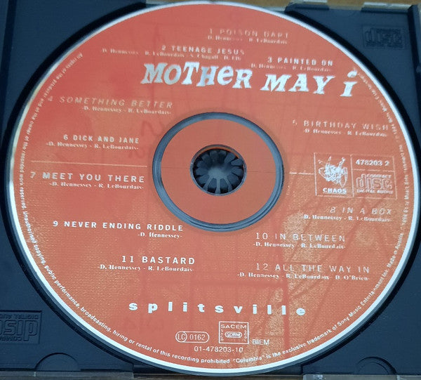 Mother May I : Splitsville (CD, Album)