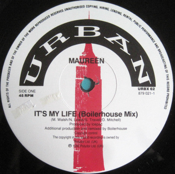 Maureen Walsh : It's My Life (12")