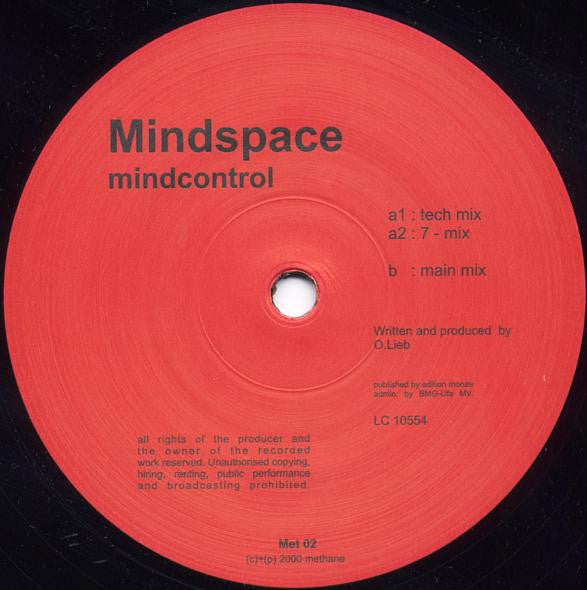 Mindspace : Mindcontrol (12")