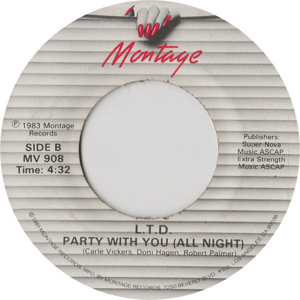 L.T.D. : For You (7", Single)