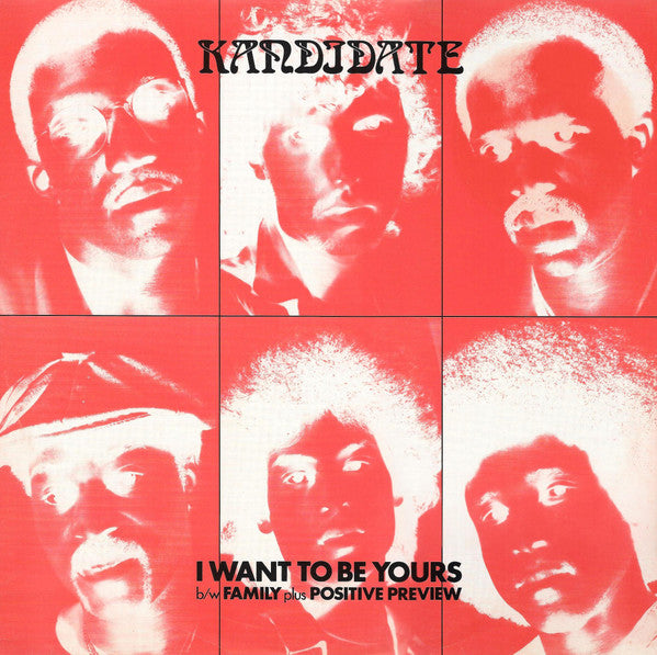 Kandidate : I Want To Be Yours (12", Single)
