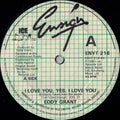 Eddy Grant : I Love You, Yes, I Love You (12")