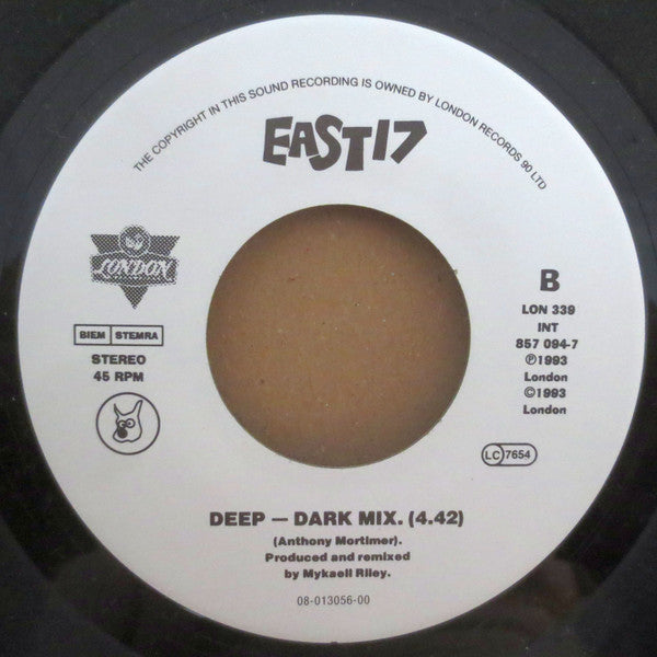 East 17 : Slow It Down (7", Single)