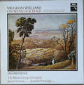 Ralph Vaughan Williams - Ian Partridge, The Music Group Of London, Janet Craxton, Jennifer Partridge : On Wenlock Edge (LP)