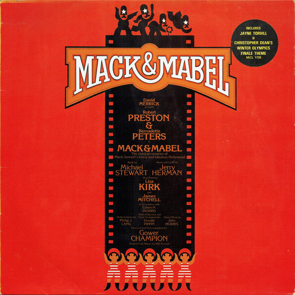 David Merrick (2) Presents Robert Preston (3) & Bernadette Peters : Mack & Mabel (LP, Album, RE)