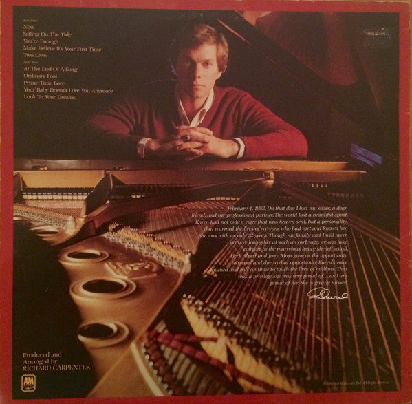 Carpenters : Voice Of The Heart (LP, Album)