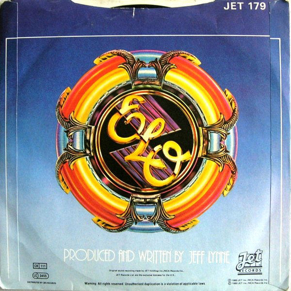 Electric Light Orchestra : I'm Alive (7", Single, CBS)